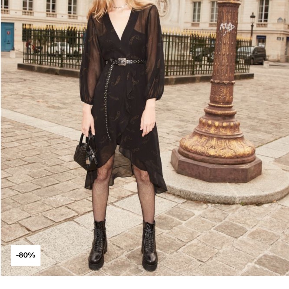 The Kooples flowing printed dress